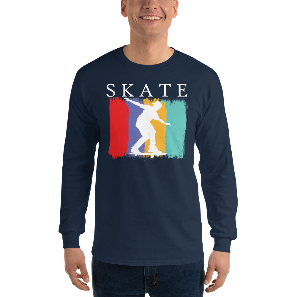 Skate Color Splash Long Sleeve Shirt