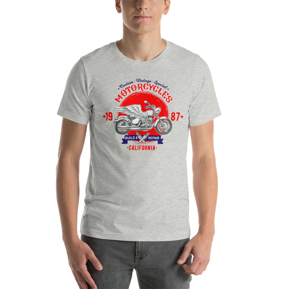 Custom Vintage Motorcycles Build & Repair Tee