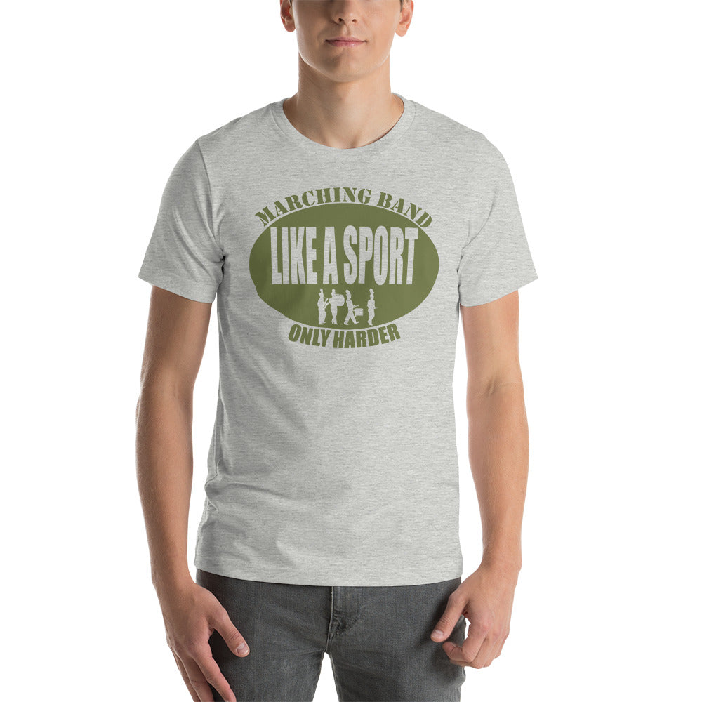 Marching band Like a Sport Tee-dark text