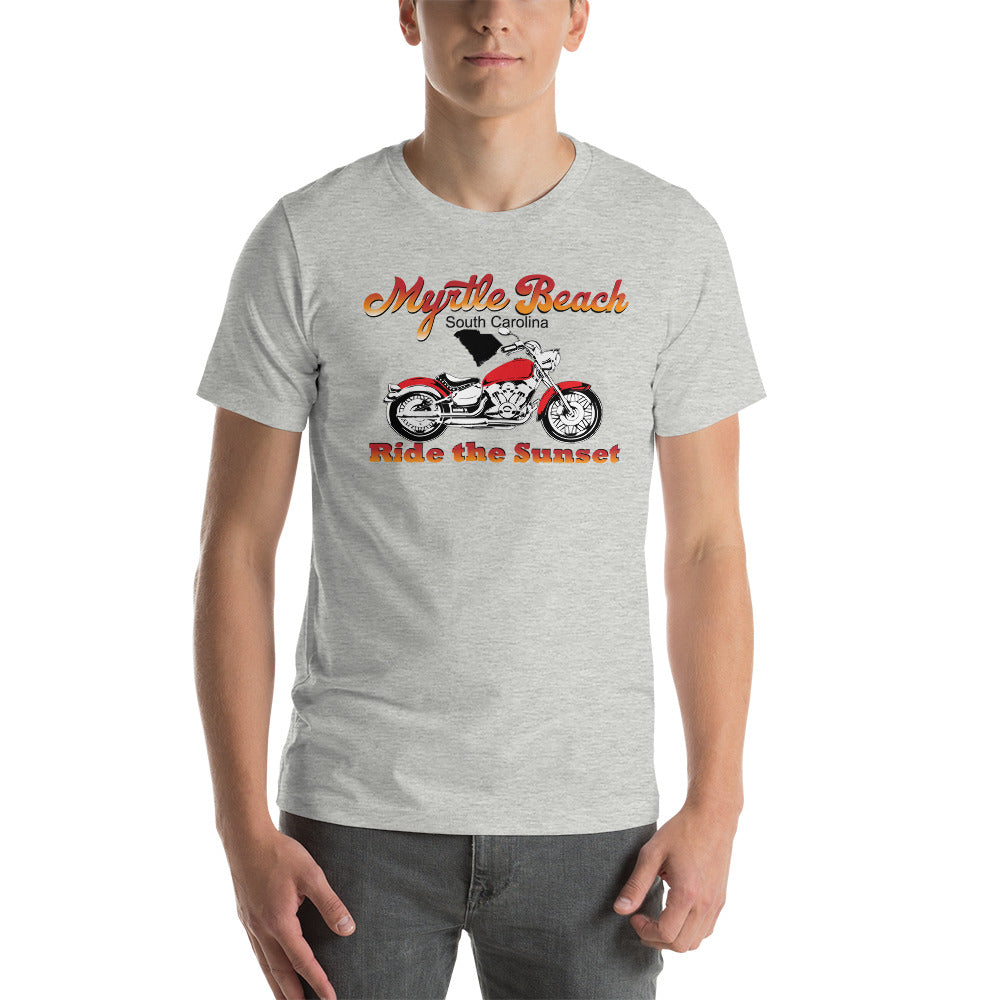 Myrtle Beach Ride the Sunset Tee