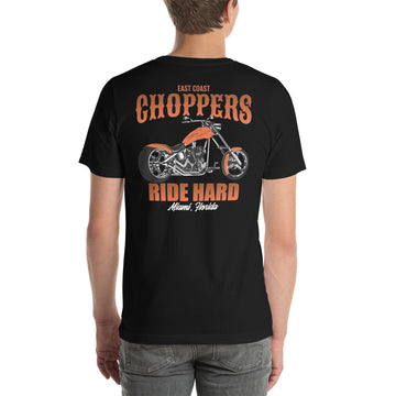 East Coast Choppers Tee with Back Print