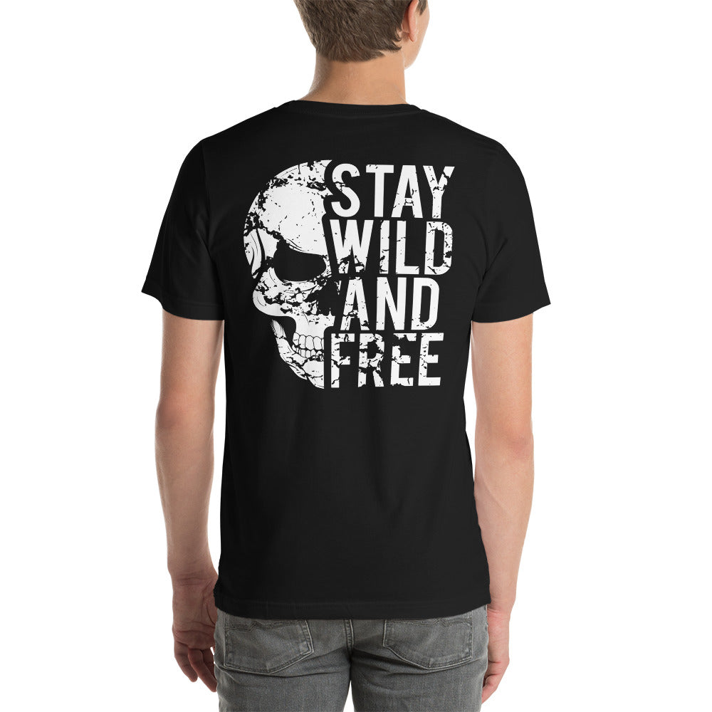 Stay Wild and Free Tee with back print