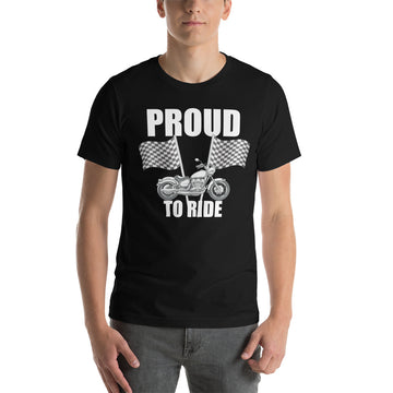 Proud to Ride- White Text