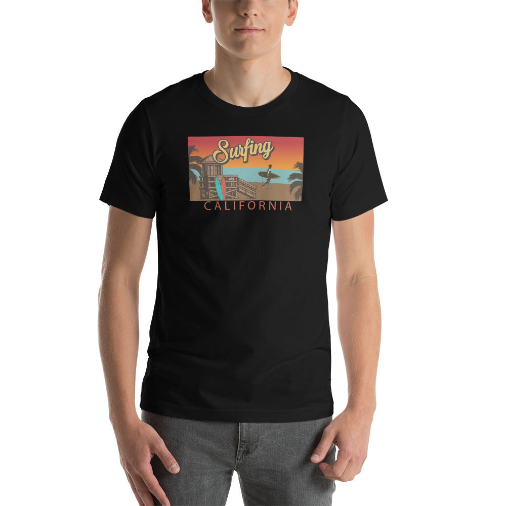 Surfing California Tee