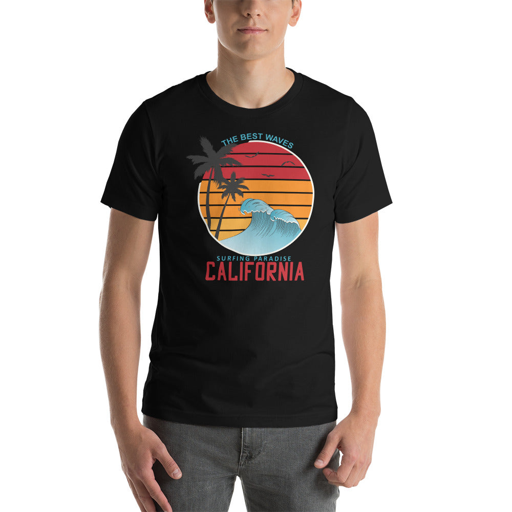 Surfing Paradise California Tee