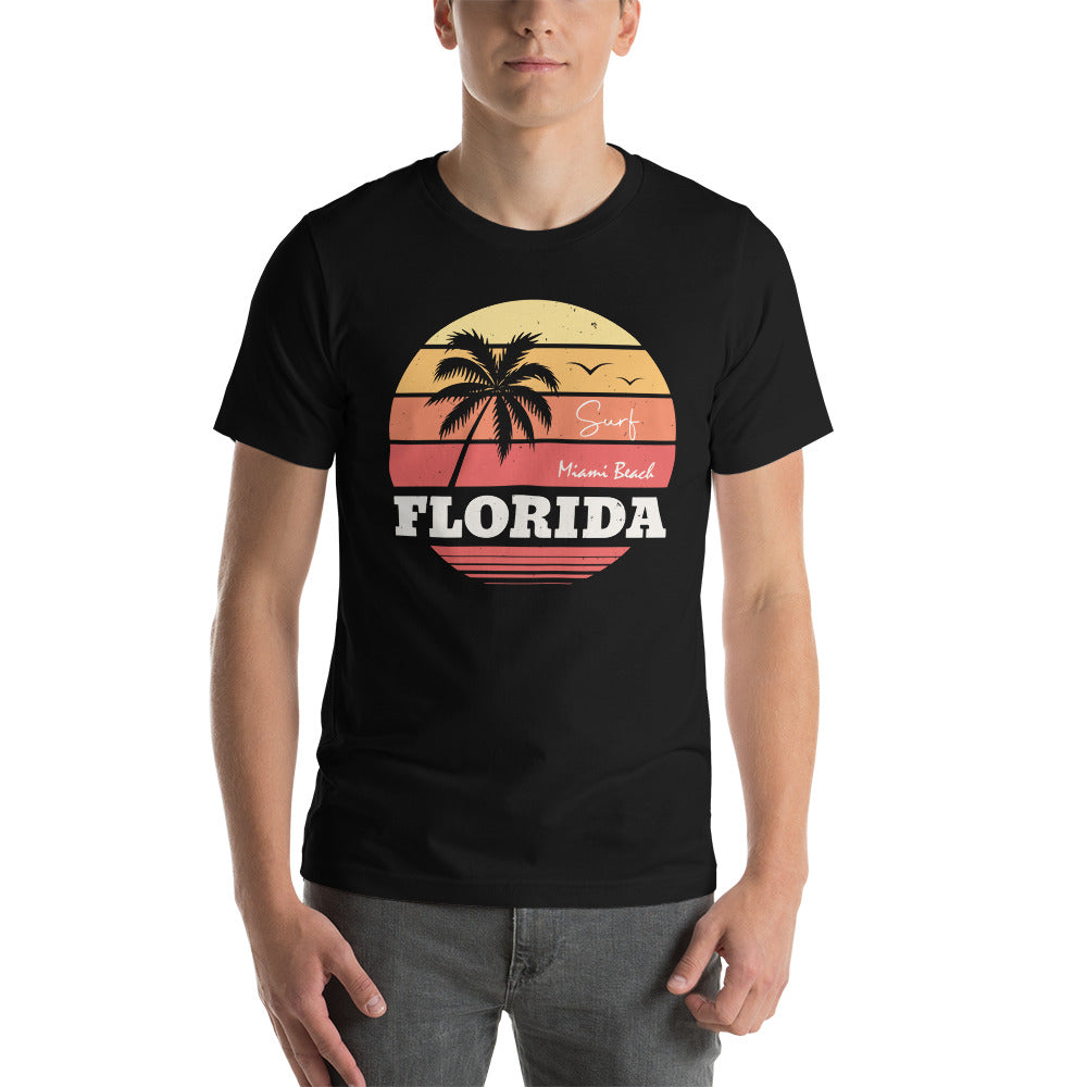 Surf Miami Beach Florida Tee