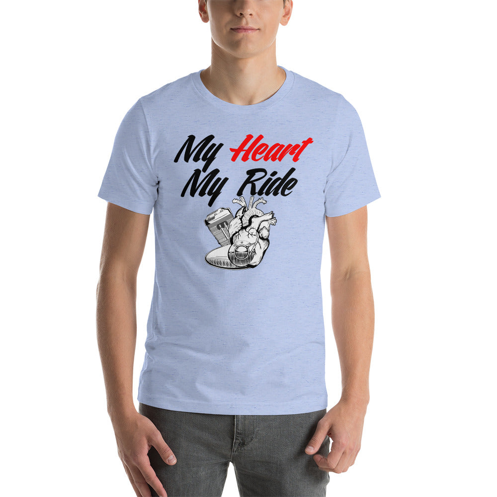 My Heart My Ride Tee-dark text