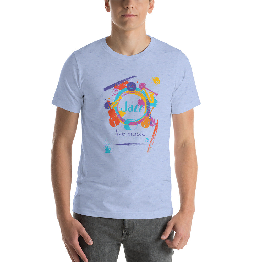 Jazz Live Music Tee