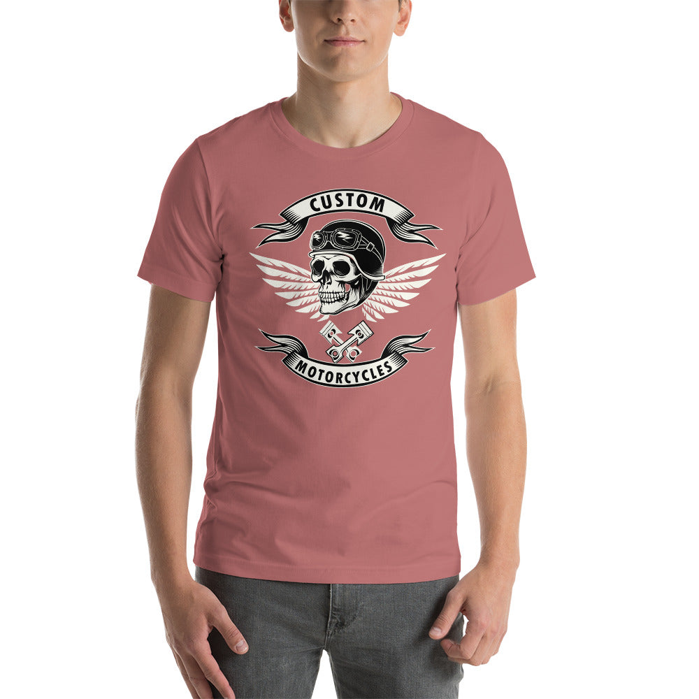 Custom Motorcycles Skull Tee