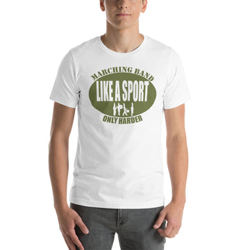 Marching band Like a Sport Tee-dark text