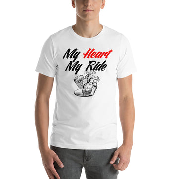 My Heart My Ride Tee-dark text